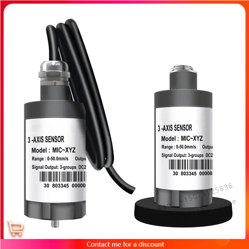 Vibration Sensor Accelerometer Industrial - 4-20mA Output 20mv 30mv 50mv 0-20mm/s