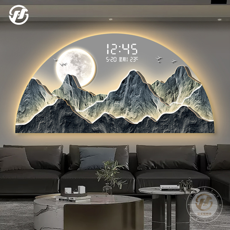 Lux Meter Digital Light - Luxury Landscape Wall Art Auspicious Mountain