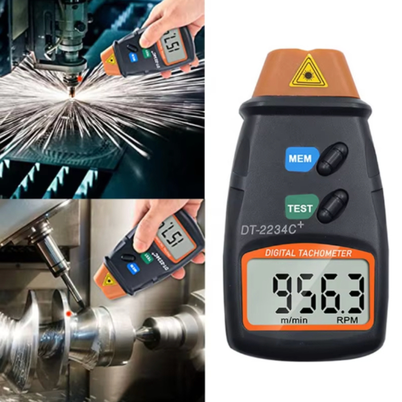 Tachometer Digital Laser Rpm - Professional Digital LCD Display Laser Motor