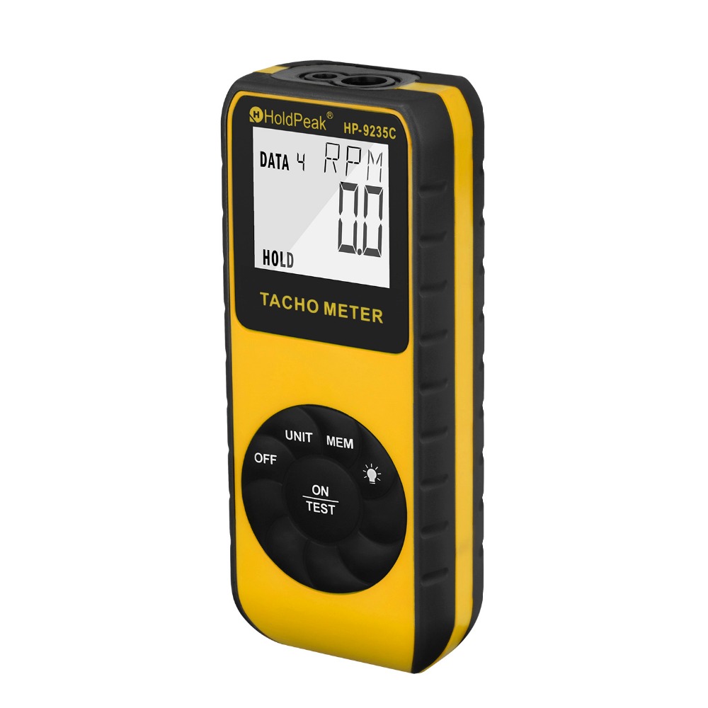 Tachometer Digital Laser Rpm - HoldPeak Laser Tachometer HP-9235C Speed Meter