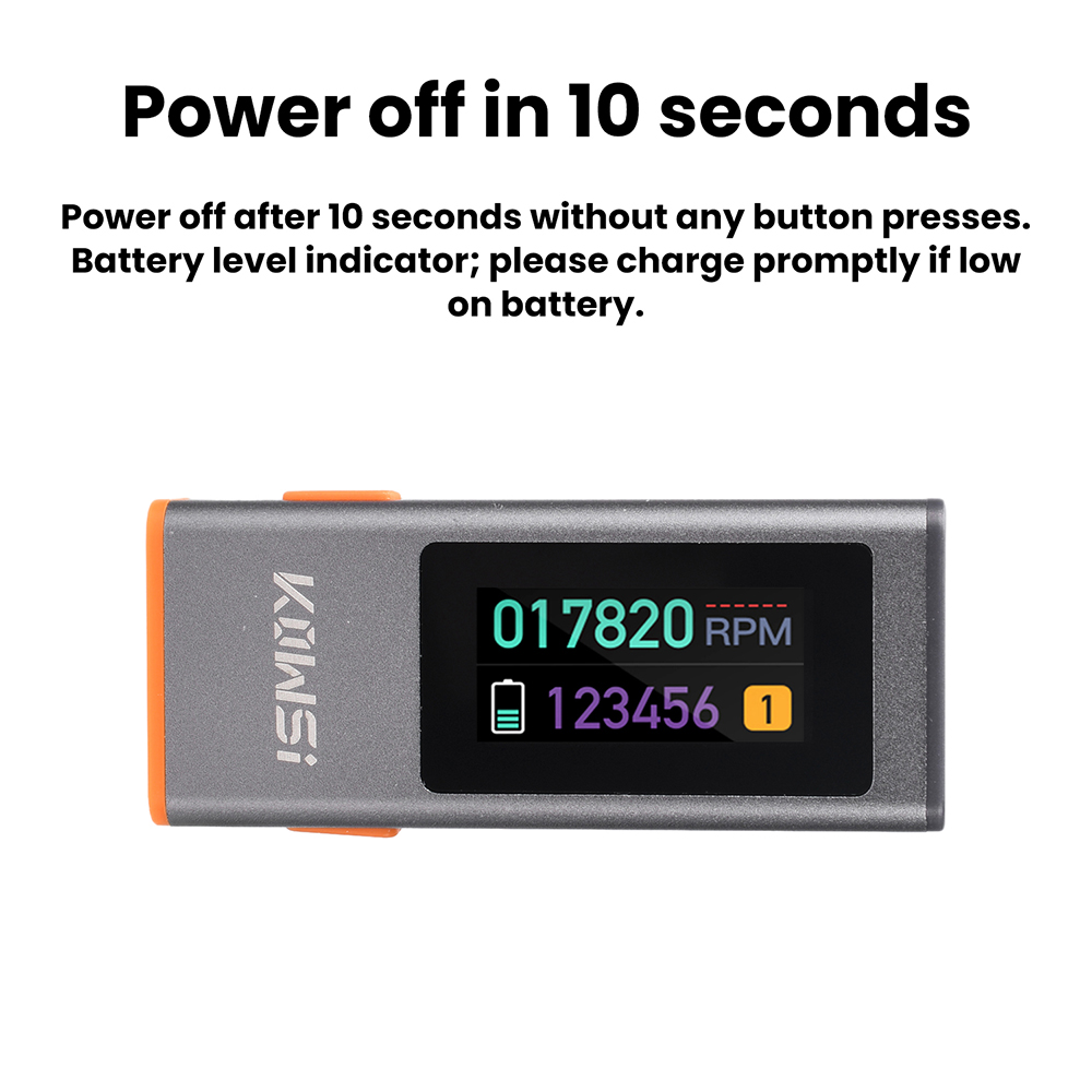KWS-ZS2508 Digital Laser Tacho - Tachometer Digital Laser Rpm recension och pris