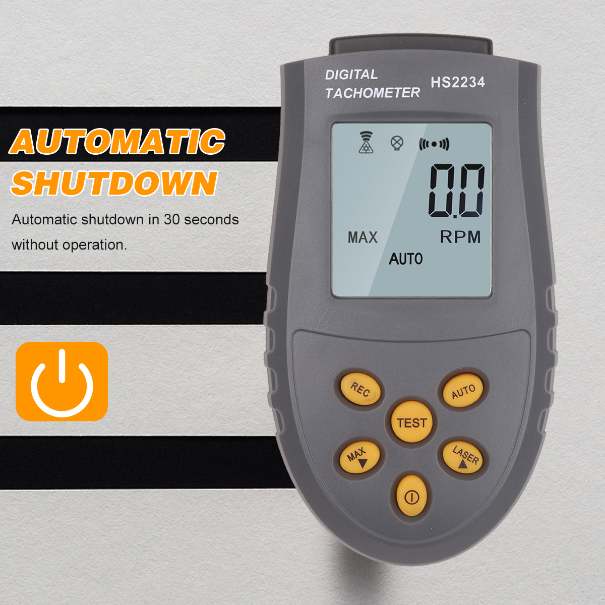 Non‑Contact Digital Laser Phot - Tachometer Digital Laser Rpm recension och pris