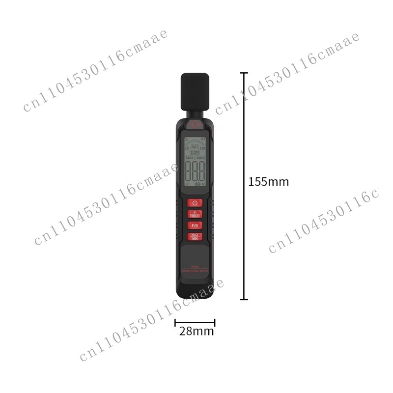 Small handheld digital noise d - Sound Level Meter Db 30-130 recension och pris
