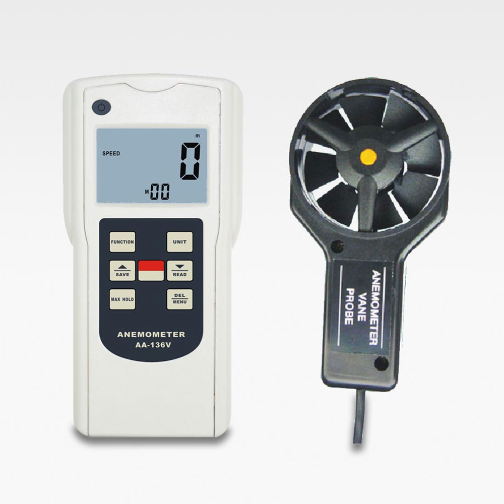 AA-136V Digital Multi Function - Anemometer Digital Wind Speed recension och pris