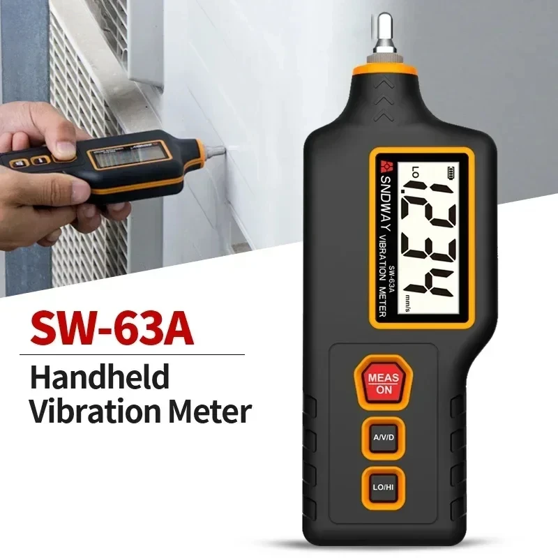 SNDWAY SW-63A Digital Vibratio - Vibration Meter Digital 0.1-199.9 recension och pris