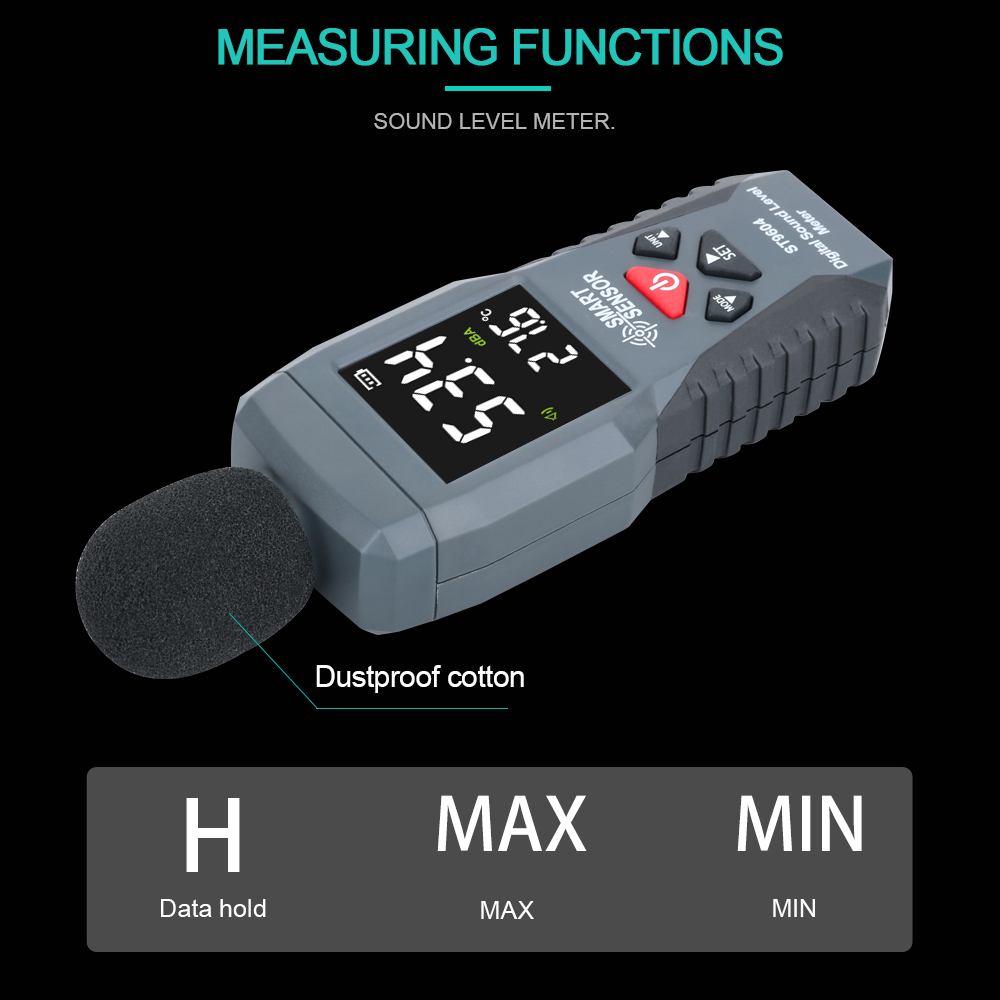 Digital Sound Level Meter 30-1 - Sound Level Meter Db 30-130 recension och pris