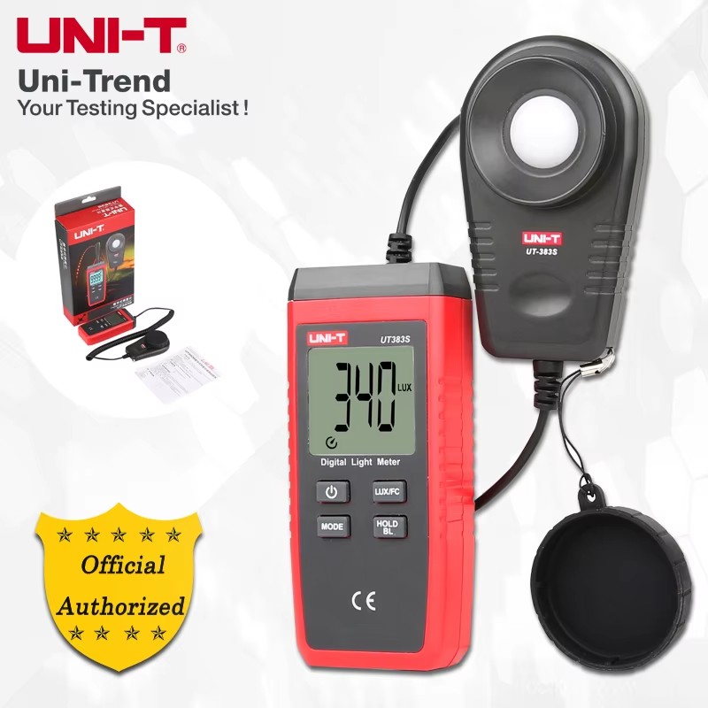 UNI-T UT383S Digital Light Met - Lux Meter Digital Light recension och pris