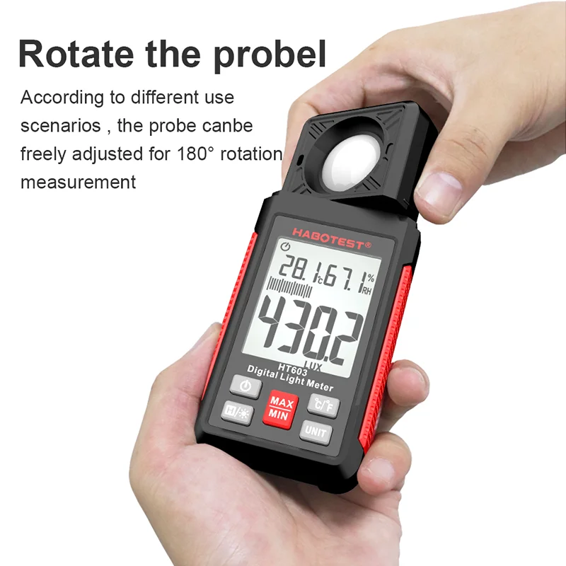 HT603 Digital Lux Meter 0~200, - Lux Meter Digital Light recension och pris