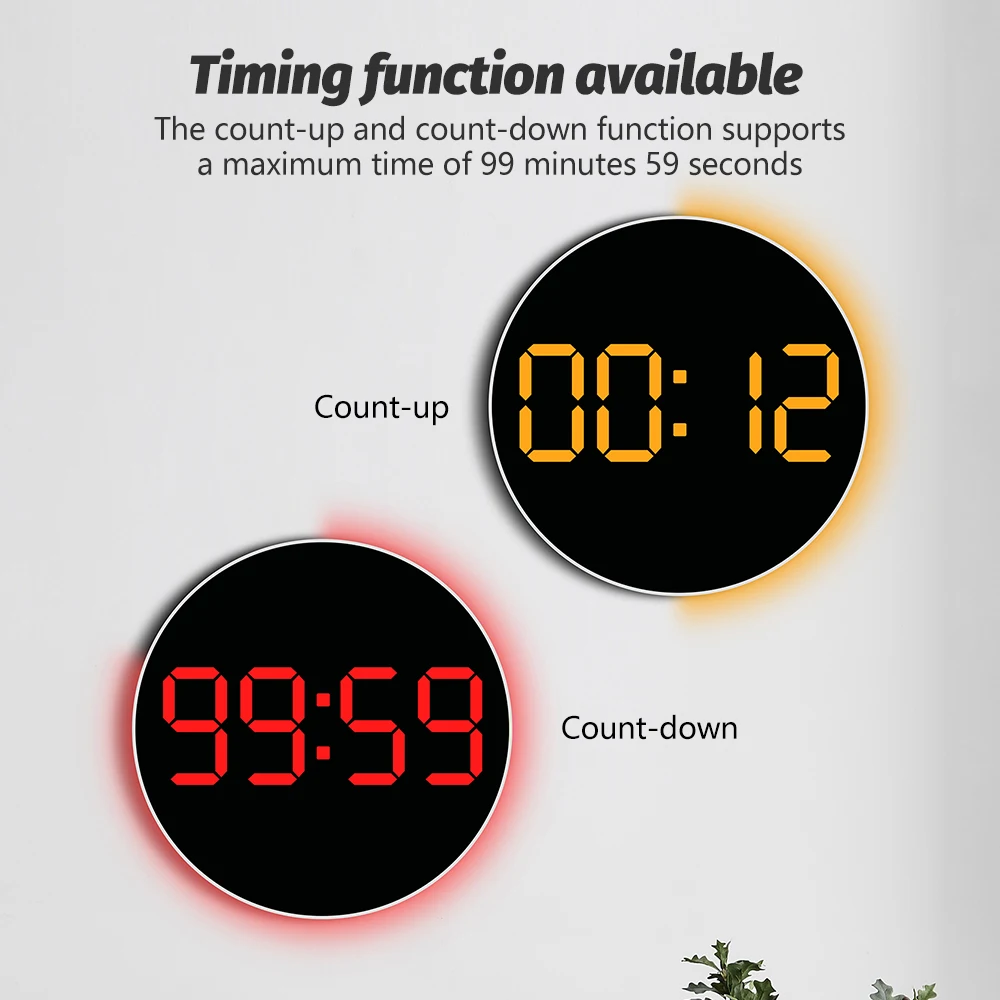 C5 LED Digital Wall Clock Ligh - Lux Meter Digital Light recension och pris