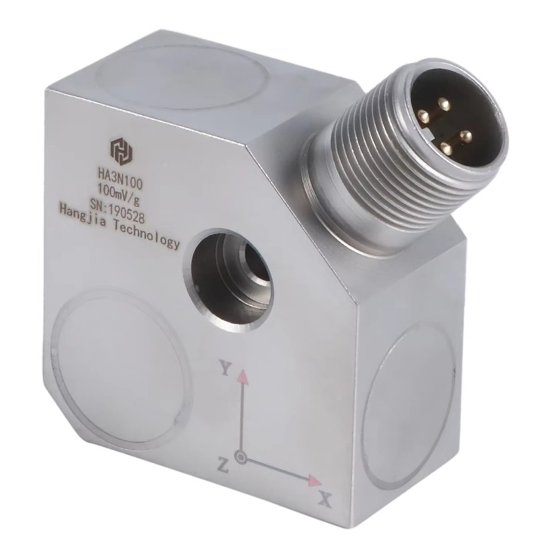 100mv IEPE Triaxial Industrial - Vibration Sensor Accelerometer Industrial recension och pris