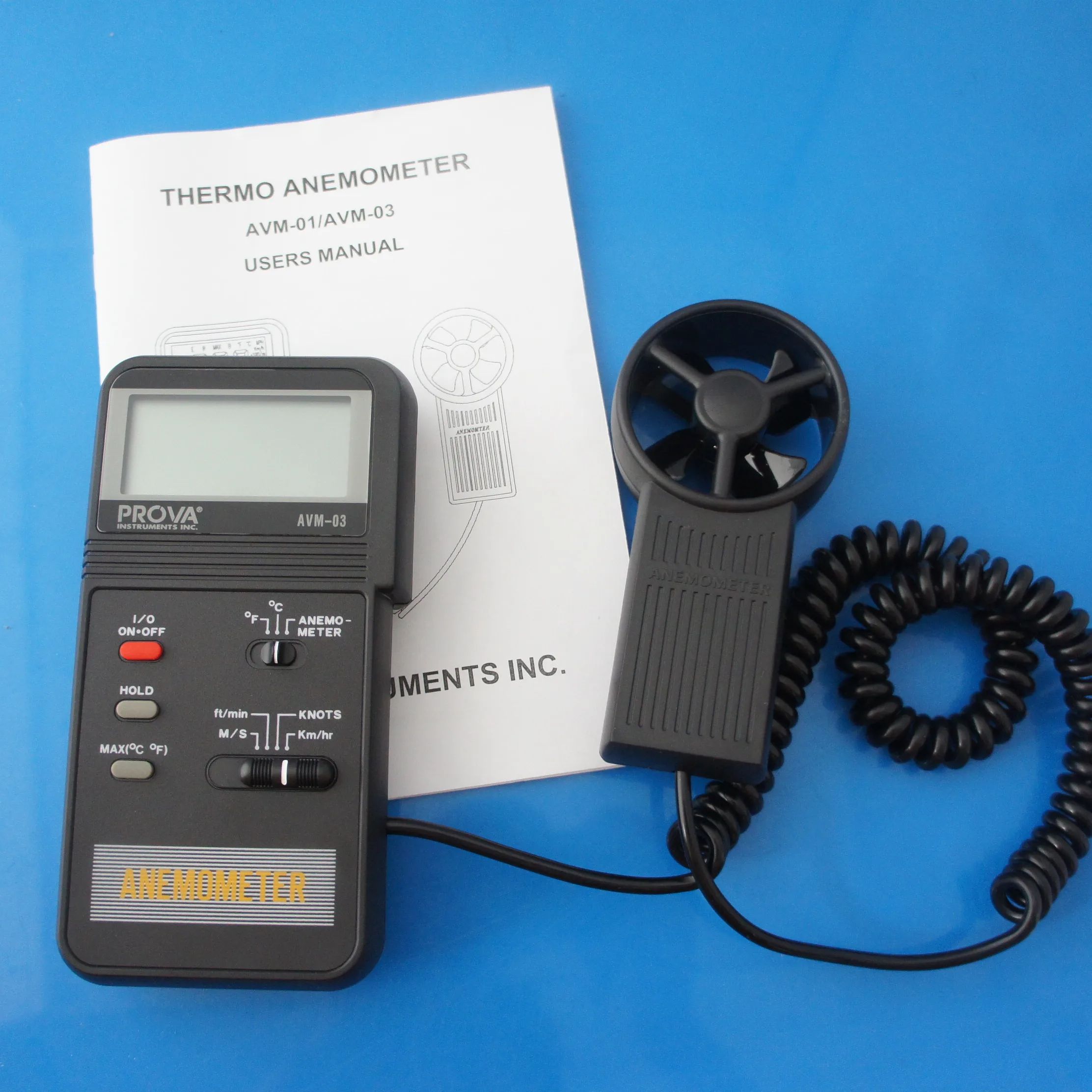 Handheld Air Velocity Meter TE - Anemometer Digital Wind Speed recension och pris