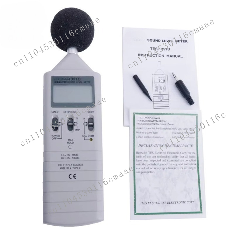 TES-1351B New Digital Sound Le - Sound Level Meter Db 30-130 recension och pris