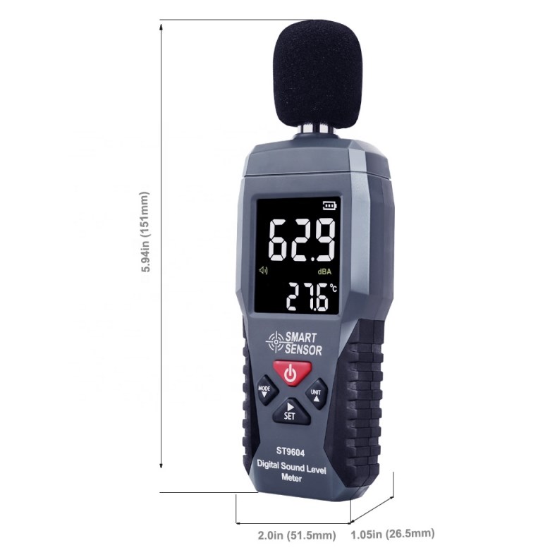 Colorful LCD display Sound Lev - Sound Level Meter Db 30-130 recension och pris