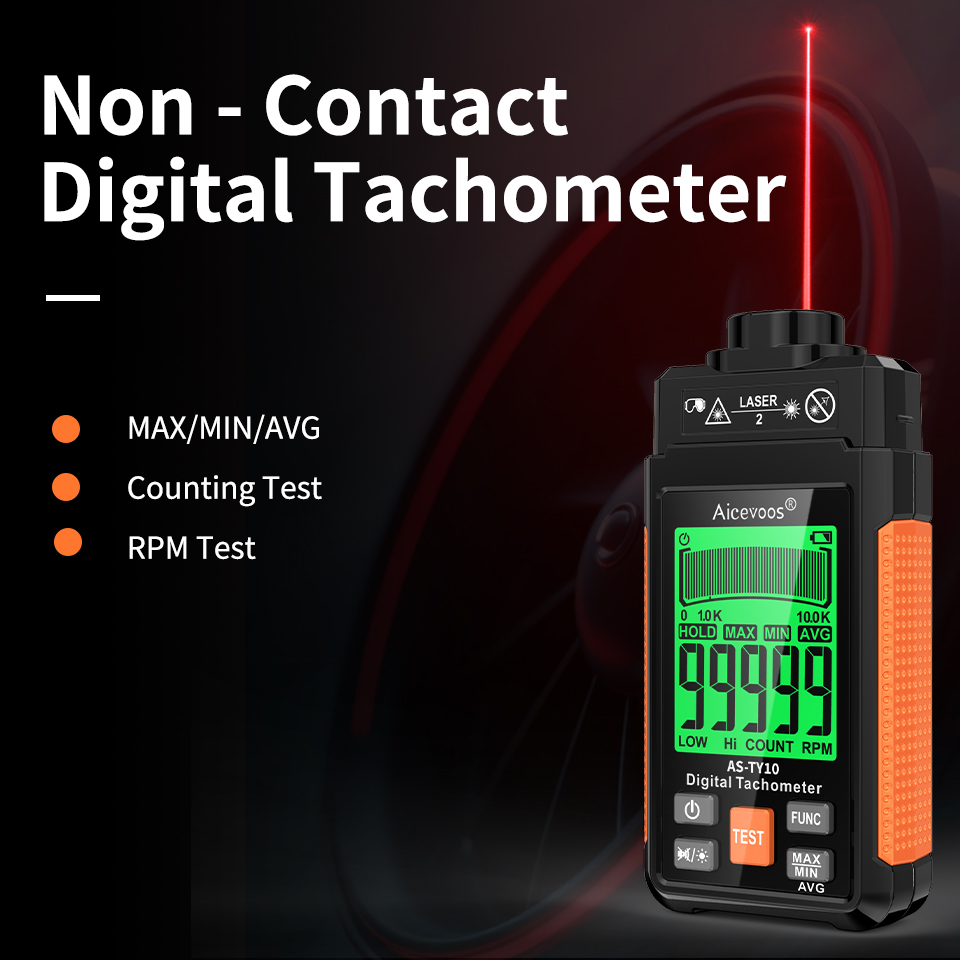 Aicevoos Professional Handheld - Tachometer Digital Laser Rpm recension och pris