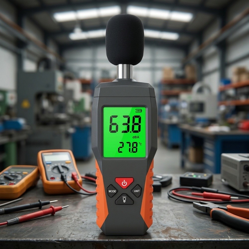 Digital Sound Level Meter SW60 - Sound Level Meter Db 30-130 recension och pris