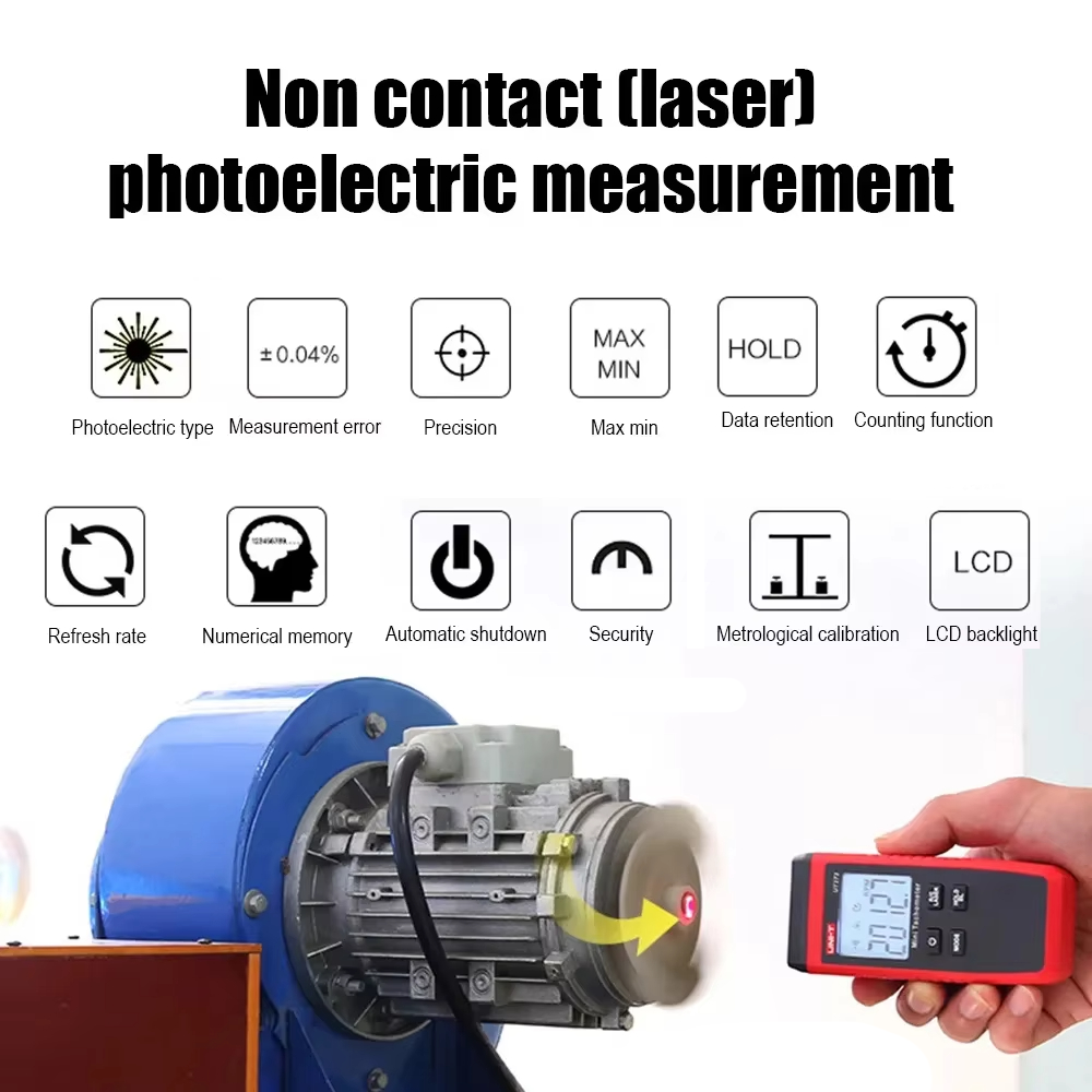 UNI-T Mini Digital Laser Tacho - Tachometer Digital Laser Rpm recension och pris