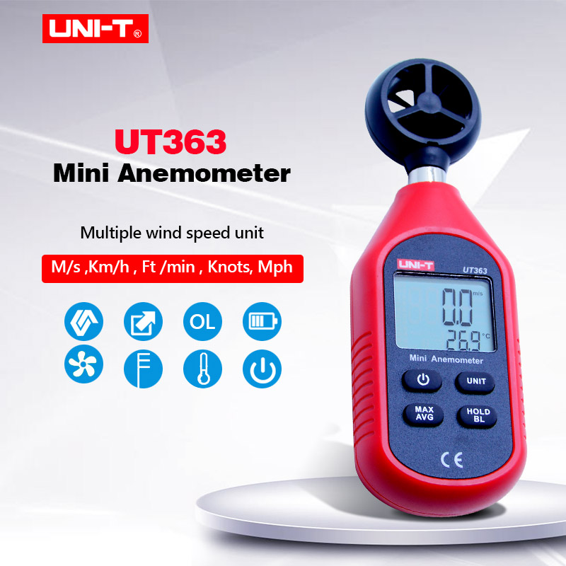 Digital Wind Speed Meters Mini - Anemometer Digital Wind Speed recension och pris