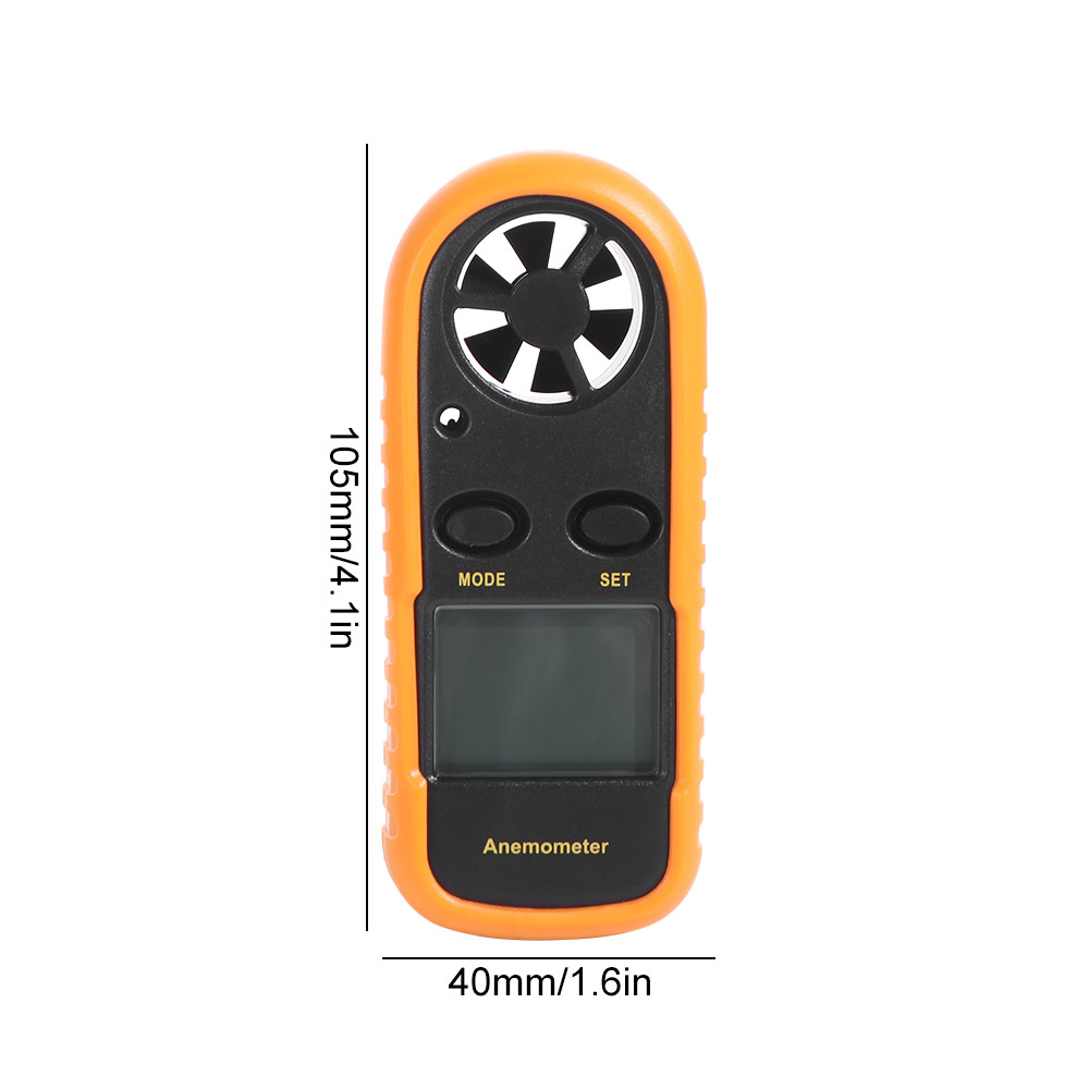 Mini Digital Anemometer LCD Di - Anemometer Digital Wind Speed recension och pris