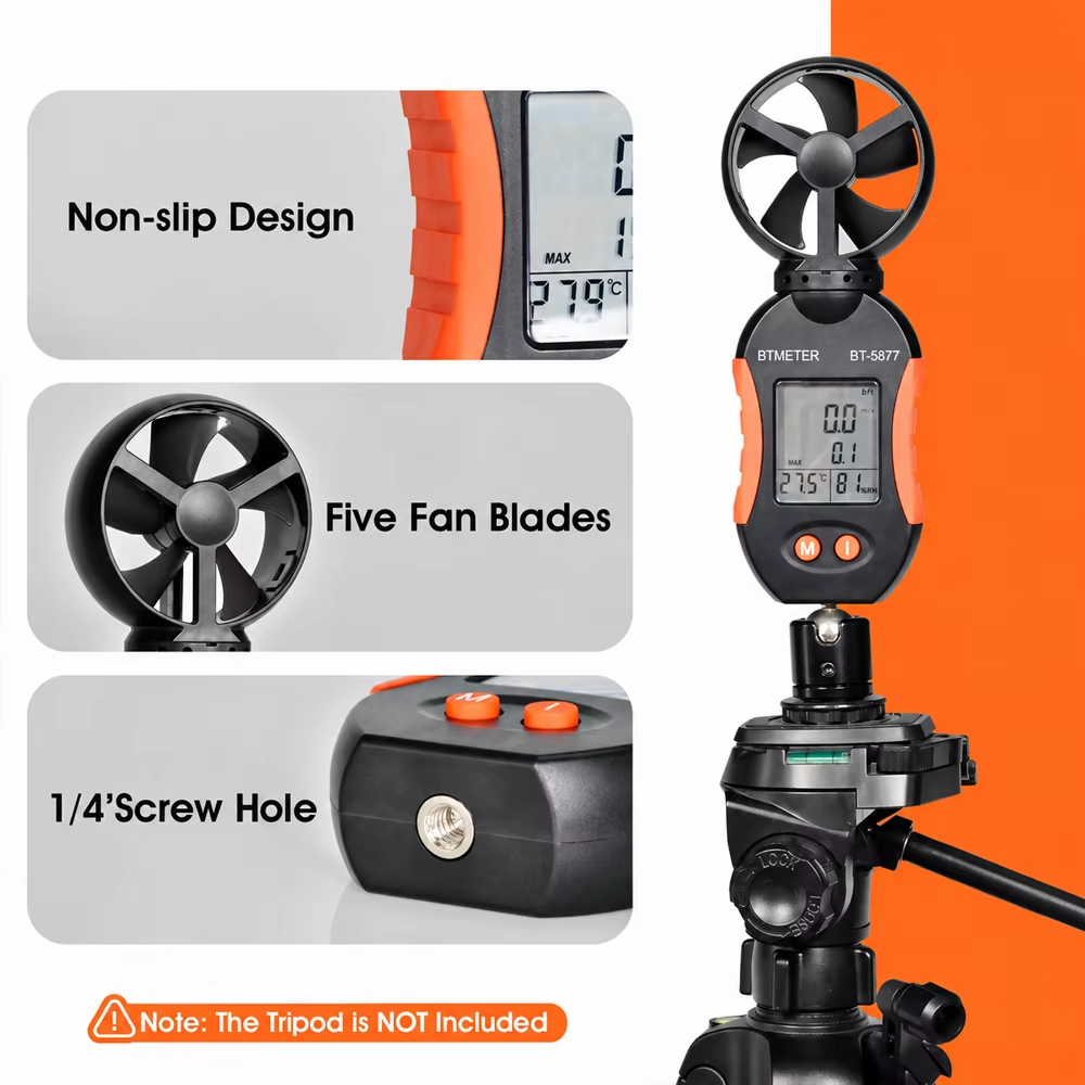Digital Anemometer Handheld Wi - Anemometer Digital Wind Speed recension och pris