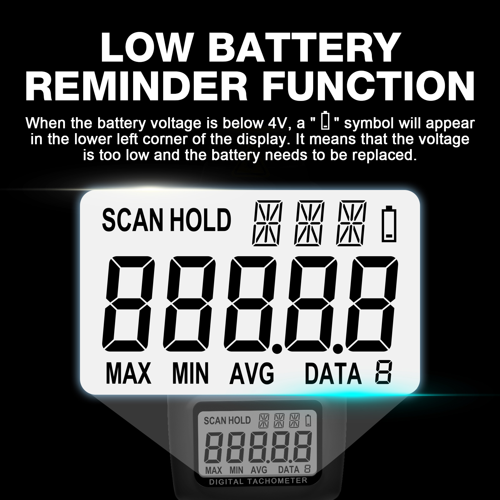 HP-9236C Digital Tachometer, 2 - Tachometer Digital Laser Rpm recension och pris
