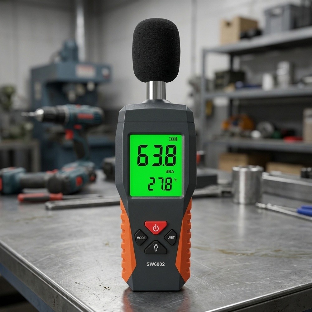 Digital Sound Level Meter SW60 - Sound Level Meter Db 30-130 recension och pris