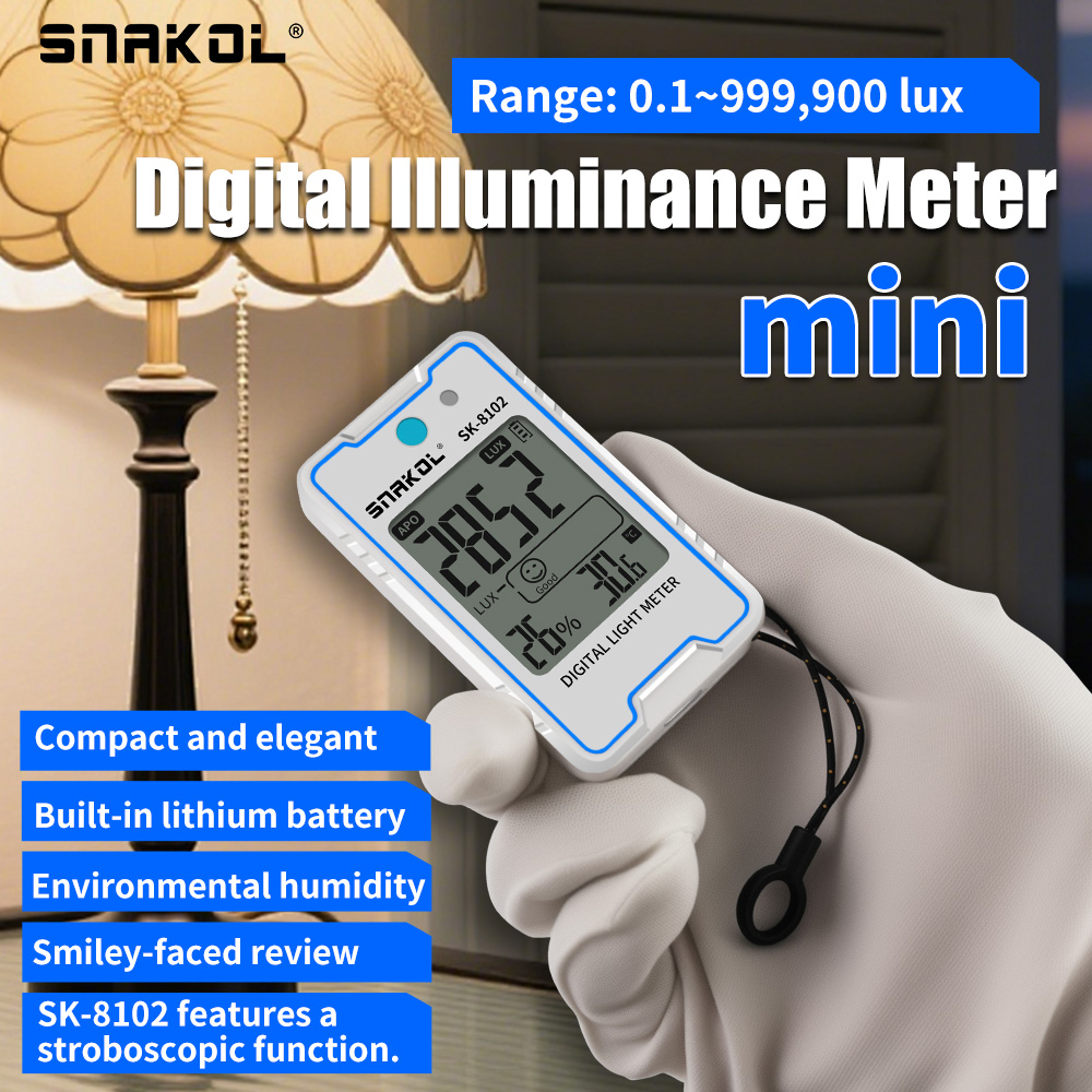 Snakol Mini Lux Meter Digital  - Lux Meter Digital Light recension och pris
