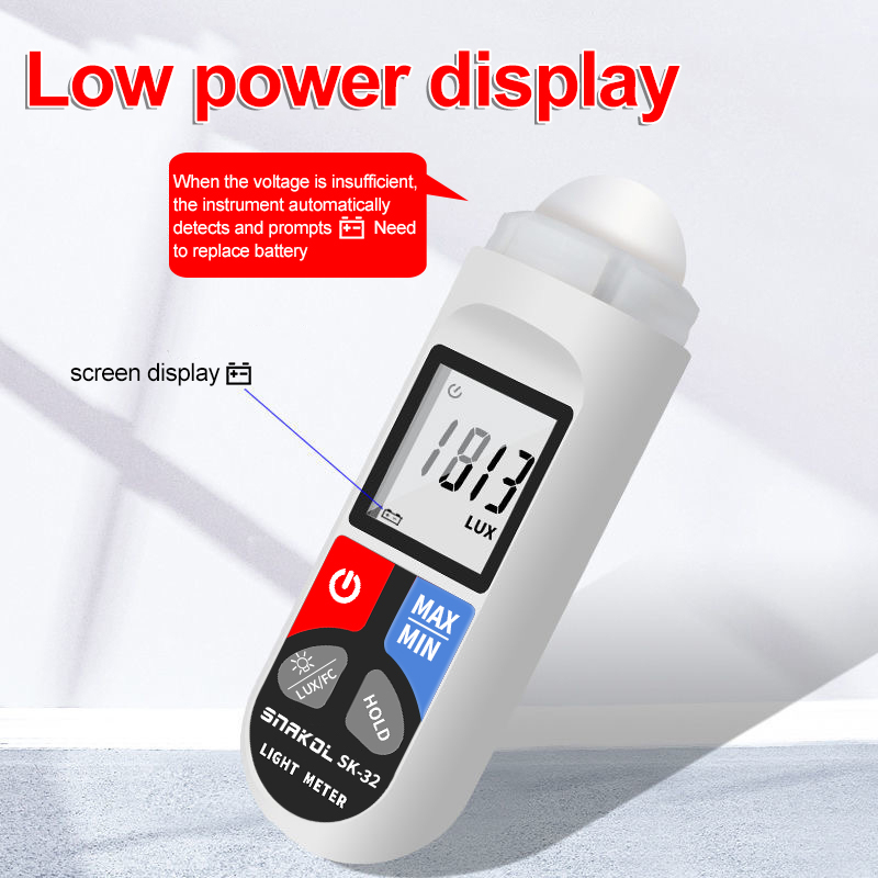 SK-32 Digital Illuminance Mete - Lux Meter Digital Light recension och pris