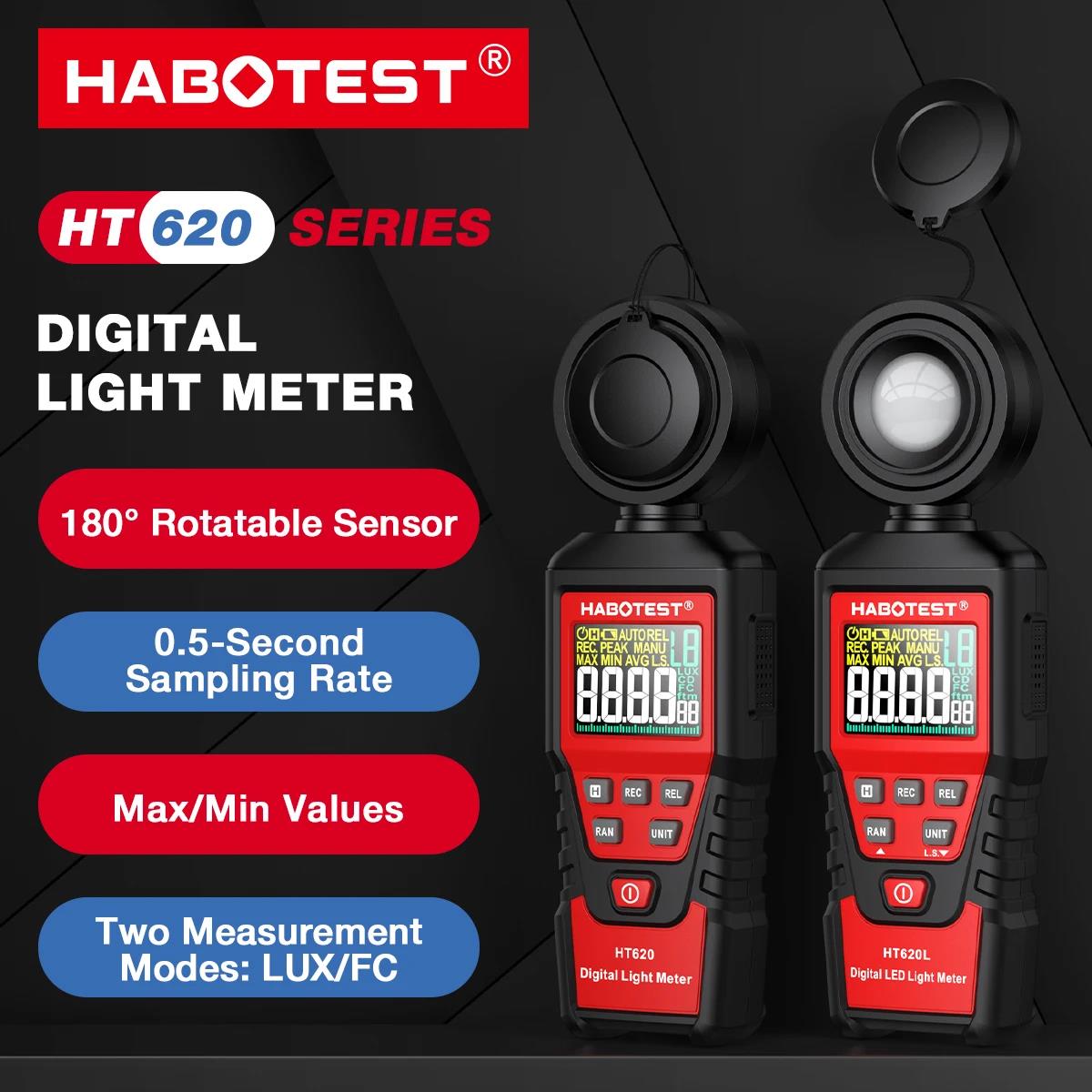 HABOTEST HT620 Light Meter Dig - Lux Meter Digital Light recension och pris